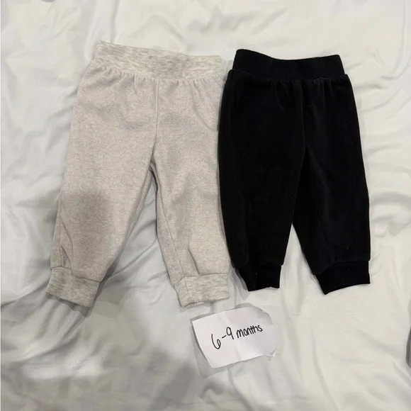 4 PC Baby Pants- 6/9 Months - Picture 2 of 2